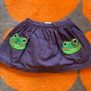 Mini Boden cord skirt